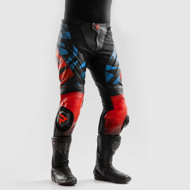 SPODNIE SKÓRZANE REBELHORN INFERNO BLACK BLUE  1.jpg
