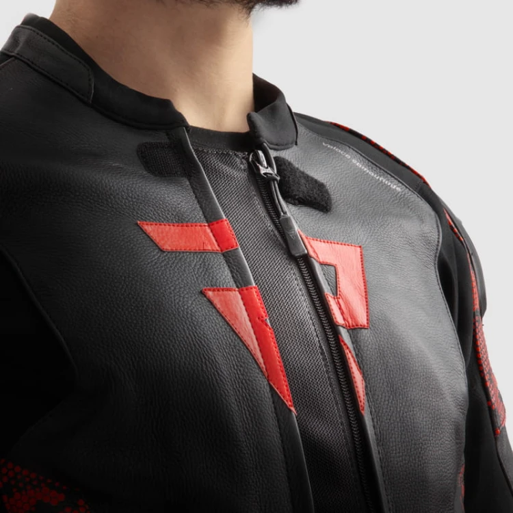 KURTKA SKÓRZANA REBELHORN VELOCE CAMO BLACK fluo red  3.jpg