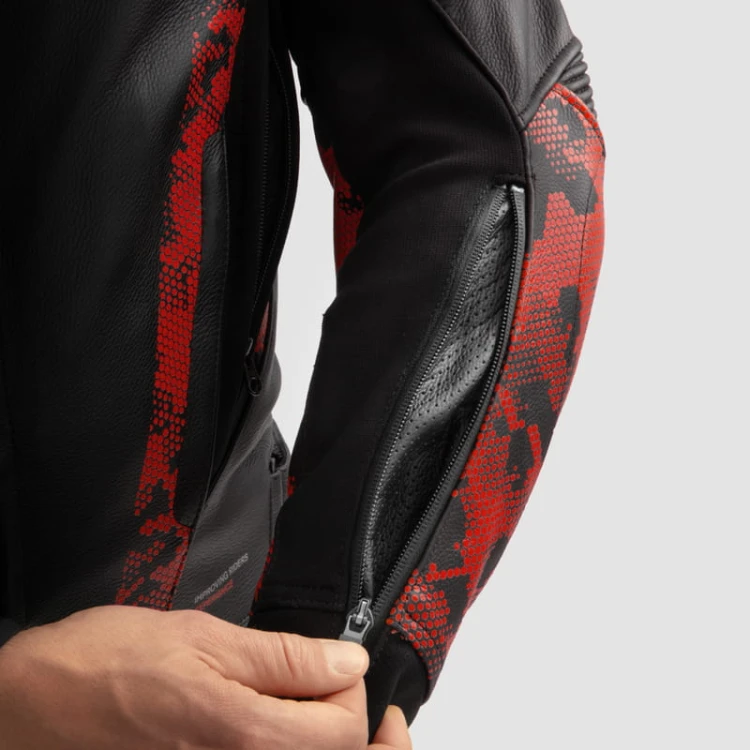 KURTKA SKÓRZANA REBELHORN VELOCE CAMO BLACK fluo red  5.jpg