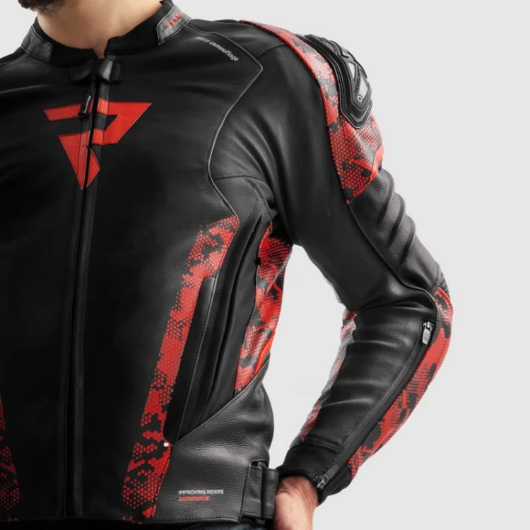 KURTKA SKÓRZANA REBELHORN VELOCE CAMO BLACK fluo red  9.jpg