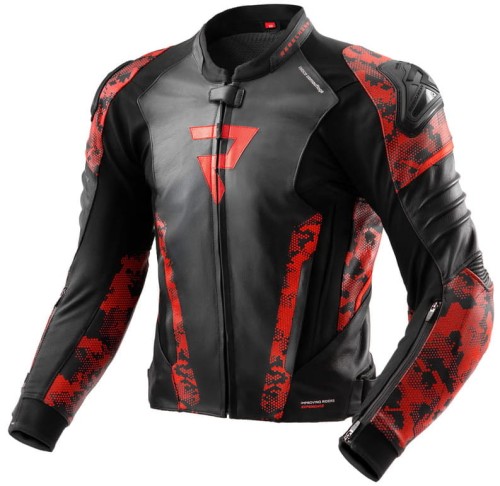 KURTKA SKÓRZANA REBELHORN VELOCE CAMO BLACK fluo red.jpg
