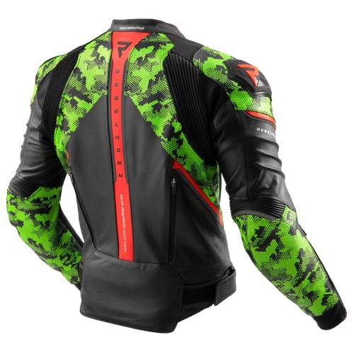 KURTKA SKÓRZANA REBELHORN VELOCE CAMO BLACK GREEN FLUO RED.jpg