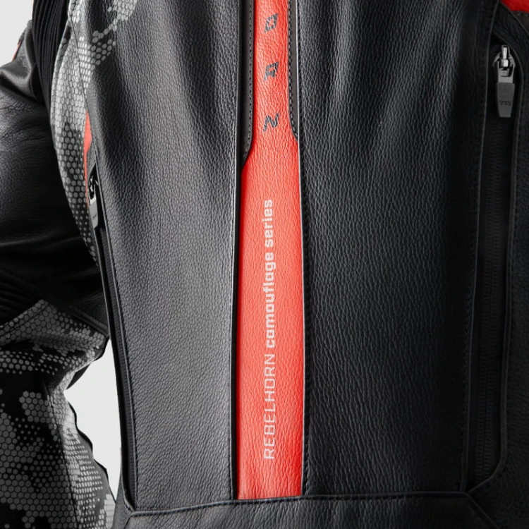 KURTKA SKÓRZANA REBELHORN VELOCE CAMO BLACK GREY FLUO RED  4.jpg