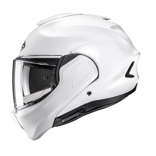 KASK HJC F100 SOLID PEARL WHITE  2.jpg