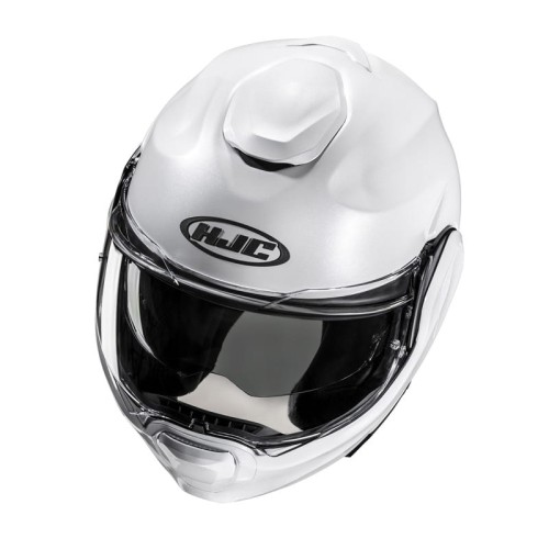KASK HJC F100 SOLID PEARL WHITE  5.jpg