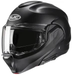 HJC F100 SEMI FLAT BLACK KASK MOTOCYKLOWY SZCZĘKOWY