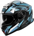 SHOEI NEOTEC 3 FRAGMENTS TC-2 BLUE WHITE KASK MOTOCYKLOWY SZCZĘKOWY 