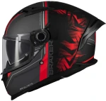 MT HELMETS BRAKER SV CHARM B5 BLACK RED MATT  KASK MOTOCYKLOWY  