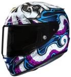 HJC RPHA12 KRAKEN WHITE BLUE KASK MOTOCYKLOWY INTEGRALNY 