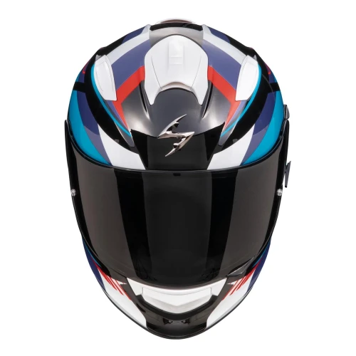 Kask SCORPION EXO-491 Abilis Black Blue Red 2.webp