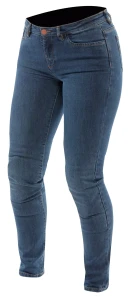 DAINESE 5-POCKET DENIM SLIM LADY BLUE JEANSY MOTOCYKLOWE DAMSKA