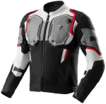 REBELHORN BORG II BLACK GREY RED KURTKA MOTOCYKLOWA TEKSTYLNA