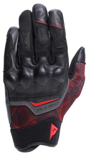 Rękawice Dainese Ermex BLACK FLUO RED.jpg
