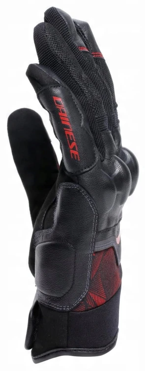 Rękawice Dainese Ermex BLACK FLUO RED 4.jpg