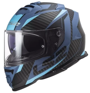 LS2 FF808 STORM II RACER MATT BLUE KASK MOTOCYKLOWY INTEGRALNY 