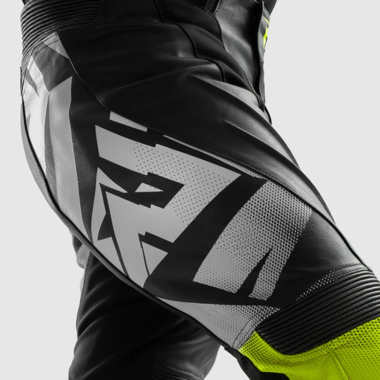 SPODNIE SKÓRZANE REBELHORN INFERNO BLACK WHITE FLUO YELLOW 4.jpg