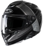 HJC RPHA71 ZECHA BLACK GREY KASK MOTOCYKLOWY INTEGRALNY