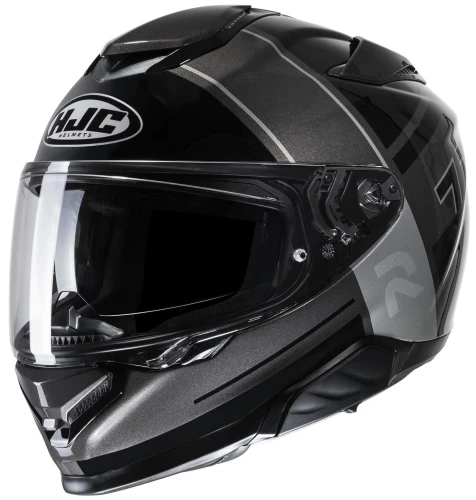 KASK HJC RPHA71 ZECHA BLACK GREY.webp