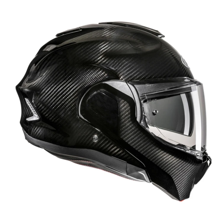KASK HJC F100 CARBON SOLID BLACK 5.jpg