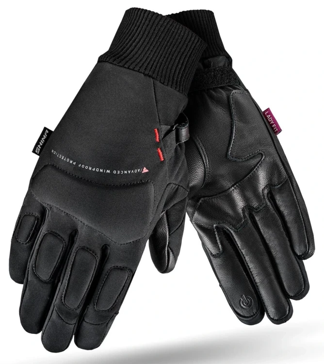 Rękawice Shima OSLO WIND Lady Black 3.webp