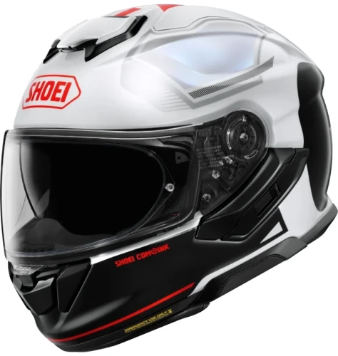 KASK SHOEI GT-AIR 3 MIKE TC-6 BLACK WHITE  4.webp