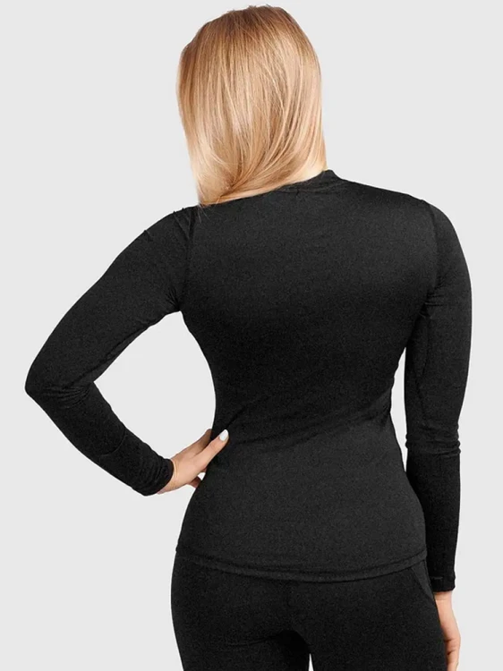 Koszulka Redline Merino Saxon 2.0 Lady BLK LS  2.jpg