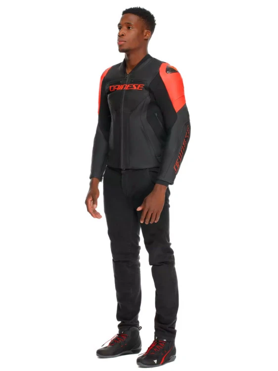 Kurtka skórzana Dainese RACING 5 BLK RED FLU 4.jpg