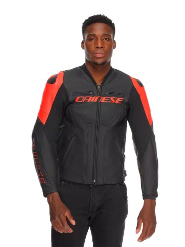 Kurtka skórzana Dainese RACING 5 BLK RED FLU 5.jpg