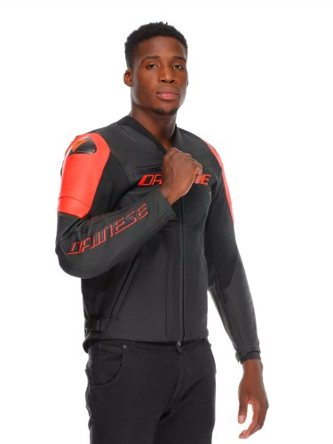 Kurtka skórzana Dainese RACING 5 BLK RED FLU 6.jpg