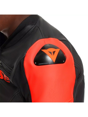 Kurtka skórzana Dainese RACING 5 BLK RED FLU 8.jpg