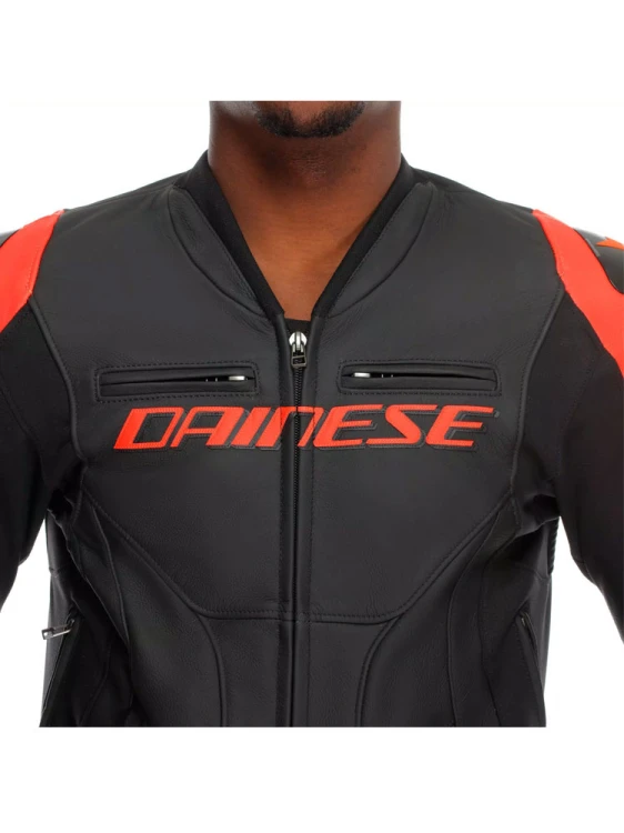 Kurtka skórzana Dainese RACING 5 BLK RED FLU 11.jpg