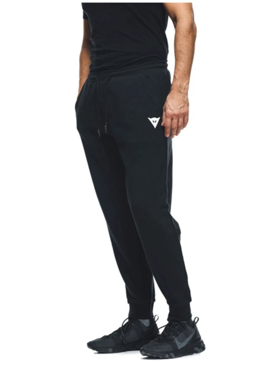 Spodnie dresowe Dainese Logo BLK WHT 3.gif