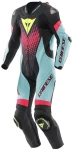 DAINESE LAGUNA SECA 6 1PC BLACK WATER FUXIA KOMBINEZON MOTOCYKLOWY 