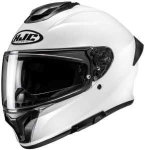 HJC C71 SOLID PEARL WHITE KASK MOTOCYKLOWY INTEGRALNY