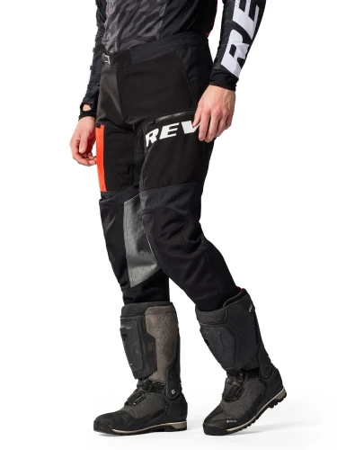 SPODNIE REV'IT LEJANO BLACK RED 5.webp