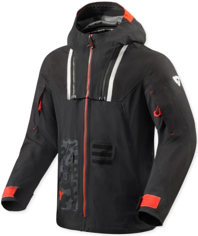 KURTKA REV'IT VISION H2O BLACK RED.webp