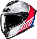HJC C71 MORIX WHITE RED KASK MOTOCYKLOWY INTEGRALNY