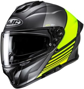 HJC C71 MORIX BLACK YELLOW KASK MOTOCYKLOWY INTEGRALNY