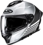 HJC C71 MORIX WHITE BLACK KASK MOTOCYKLOWY INTEGRALNY