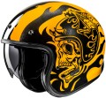 HJC V31 FLAME YELLOW BLACK KASK MOTOCYKLOWY OTWARTY JET