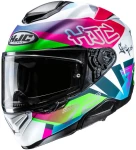 HJC RPHA72 GOLDY WHITE GREEN KASK MOTOCYKLOWY INTEGRALNY 
