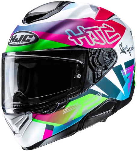 HJC RPHA72 GOLDY WHITE GREEN KASK MOTOCYKLOWY INTEGRALNY