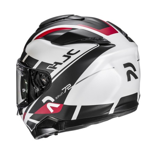 HJC RPHA72 VALUE WHITE BLACK KASK MOTOCYKLOWY INTEGRALNY