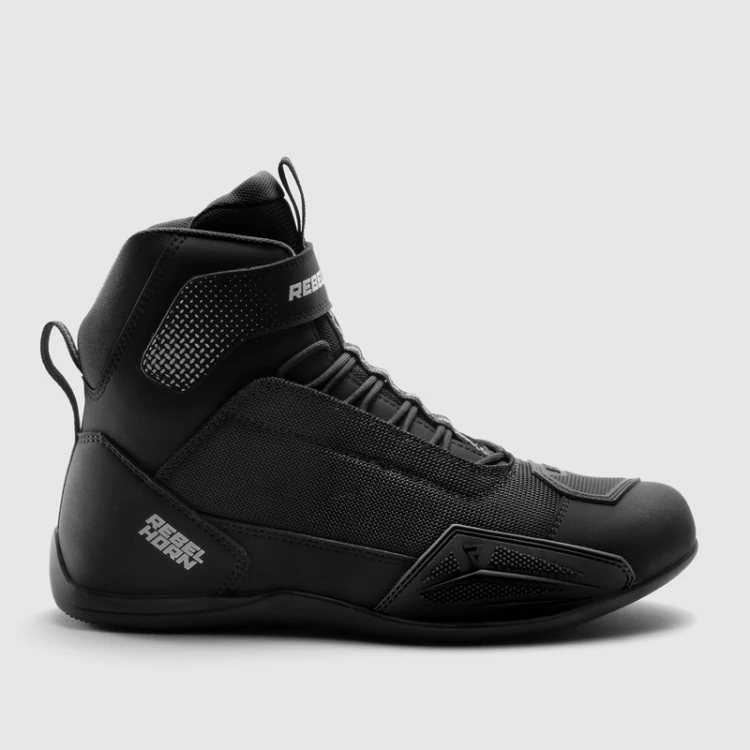 REBELHORN SWIFT BLACK BUTY MOTOCYKLOWE KRÓTKIE