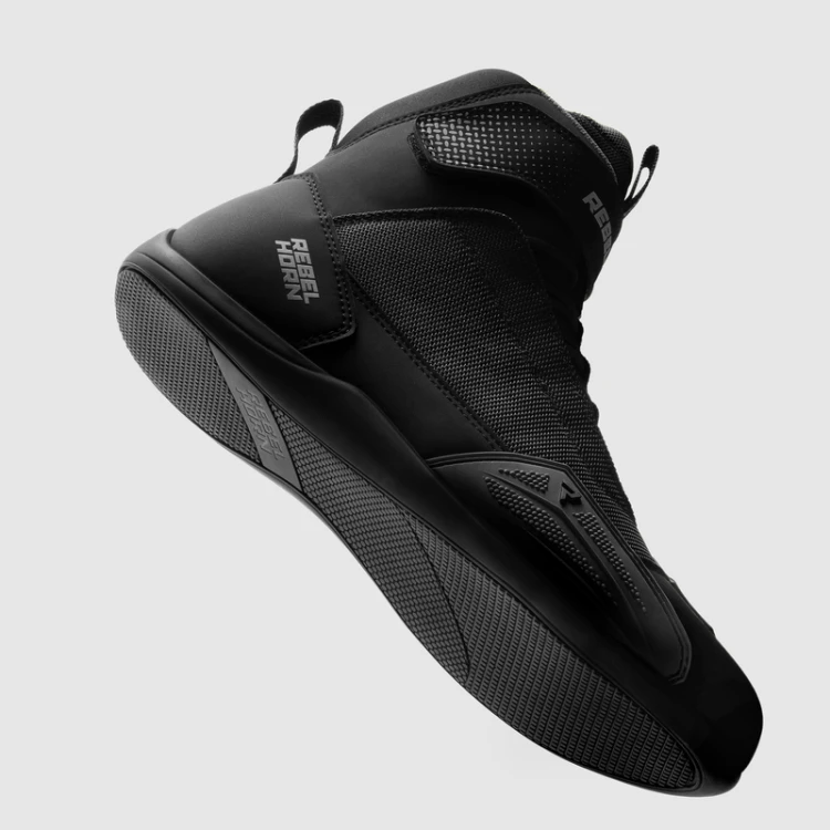 REBELHORN SWIFT BLACK BUTY MOTOCYKLOWE KRÓTKIE