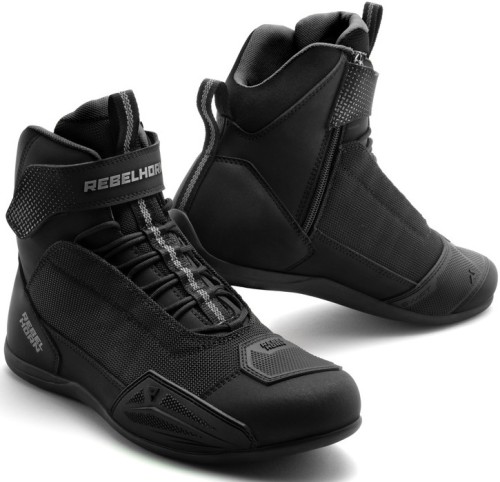 REBELHORN SWIFT BLACK BUTY MOTOCYKLOWE KRÓTKIE