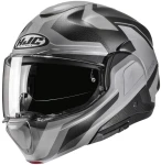 HJC F100 BIOS GREY KASK MOTOCYKLOWY SZCZĘKOWY