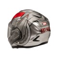 HJC F100 ANT-MAN MARVEL SILVER RED KASK MOTOCYKLOWY SZCZĘKOWY