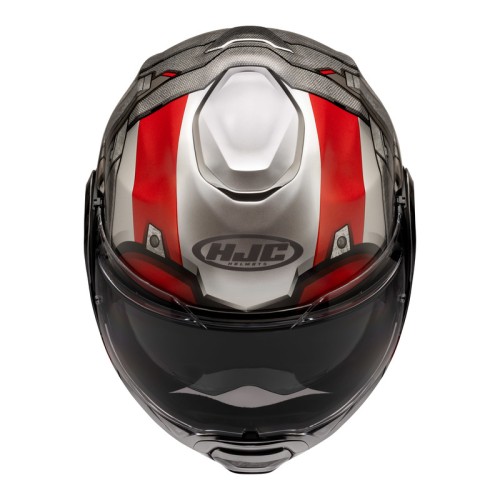 HJC F100 ANT-MAN MARVEL SILVER RED KASK MOTOCYKLOWY SZCZĘKOWY