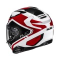 HJC F71 TOZZ WHITE RED KASK MOTOCYKLOWY INTEGRALNY